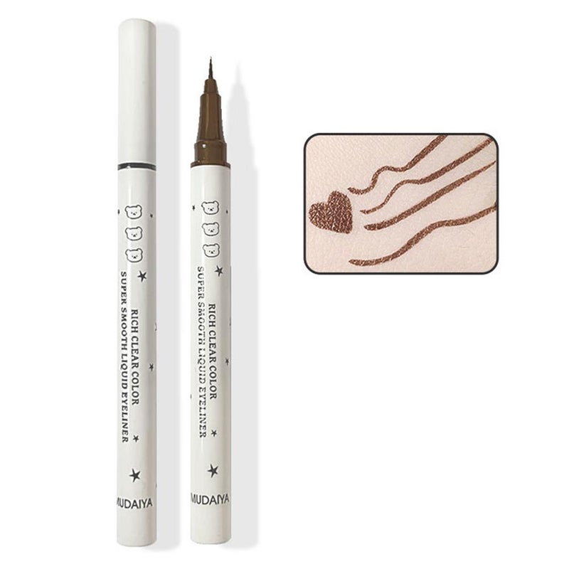 Ultra-fine eyeliner, waterproof, sweatproof, long-lasting, smudge-proof, quick-drying, and long-lasting. Perfect for beginners, students, and those seeking an under-eye highlight.